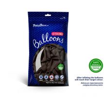 Strong Balloons 27cm, Pastell Kakaobraun (1 Packung / 100 Stück)