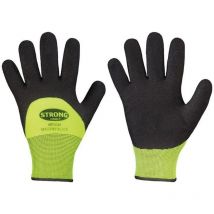 Gant de protection contre le froid Mallory/Black taille 11 noir/jaune en 388, en 511 catégorie epi ii 100 % nylon (ext.) avec nitrile