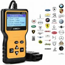 Rnemitery - Strumenti scanner diagnostici automatici Lettore automatico Lettore auto Leggi e cancella i codici di errore del motore Rileva