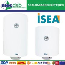 Scaldabagno elettrico verticale 50 lt – Acciaio vetroporcellanato – Resistenza corazzata in rame – Garanzia 2 anni