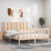 Furniture Limited - Giroletto senza Materasso 160x200 cm in Legno