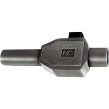 Stäubli SKLS4 Laborstecker Stecker, gerade Stift-Ø: 4 mm Schwarz 1 St.