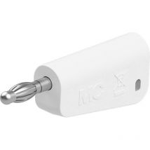 LQ-4N-39 fiche mâle de laboratoire mâle ø de la broche: 4 mm blanc 1 pc(s) 64.1042-29 - Stäubli