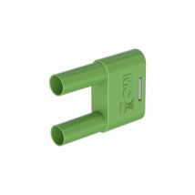 Stäubli - SKS-4N-19 fiche de liaison vert ø de la broche: 4 mm écartement entre les broches: 19 mm 1 pc(s) 66.4012-25