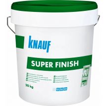 Stucco pronto in pasta Knauf super finish Bianca rasatura liscia - fusto 20 Kg