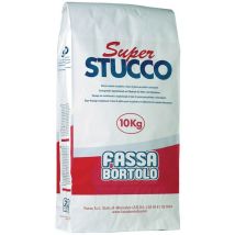 Super Stuccho in polvere 10 kg – Gesso, farina di roccia – Fassa Bortolo