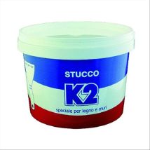 Stucco K2 in pasta kg 5 – Bianco – Riparazione mobili, infissi e muri – Specifico per pareti interne