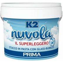 Stucco K2 per interno e esterno pronto all'uso pasta nuvola 2,5 Lt