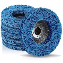 Stück Abisolierscheiben, Abisolierrad, 115 mm, 4,5 Zoll, langlebige Poly-Farbentfernungsscheibe für Winkelschleifer, Reinigen und Entfernen von