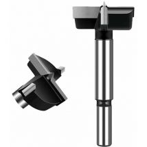 KZQ - Stück Forstner-Holzbohrer, 40 mm Senkkopf-Hartmetall-Holzbohrer, Lochsägenbohrer für die Holzbearbeitung zum Formen von Löchern, Montieren von