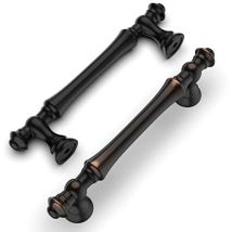 Stück Möbelgriffe In Geölter Bronzeoptik, 96 Mm, Zinklegierung, Für Küche, Schränke, Schubladen Und Kommoden