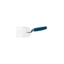 Couteau à enduire – 80 mm – Acier inoxydable – Manche en bois laqué – Spatule STUCKATEURSPACHTEL