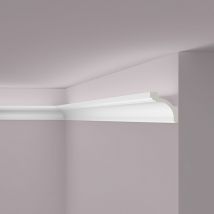 Eckleiste NMC Z20 arstyl Noel Marquet Zierleiste Stuckleiste Modernes Design weiß 2 m