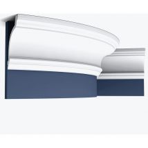 Stuckleiste Orac Decor C217F luxxus flexible Zierleiste Eckleiste Dekorprofil Stuckprofil Decken Wand Leiste 2 Meter