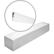 NMC - M1-box-10 nomastyl Noel Marquet 1 Karton set mit 10 Eckleisten Stuckleisten Modern weiß 20 m