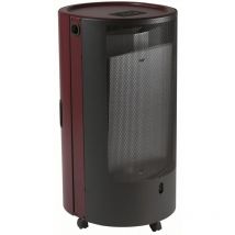 Stufa a gas gpl portatile infrarossi bombola basso consumo made in italy Blue Belle Chic Bordeaux