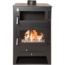 Prensastove - Stufa a legna 13 kw con forno - kalima