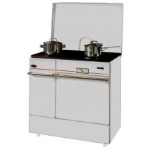 Godin - Stufa a legna a 2 fuochi bianca - 240163BLANC