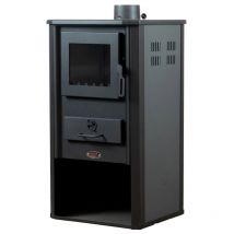 Ignip - stufa a legna 'atene' grigio 9 kw