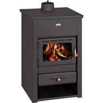 Stufa A Legna Camino Combustibile Solido recinzione in ghisa Prity K2CP 10 kw
