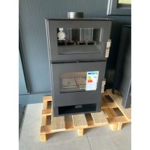 Verso - Stufa a Legna con Forno f - Potenza 9 kW, Cucina e Riscalda la Tua Casa con Efficienza e Stile