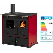 Prometey - Stufa a Legna Cucina con piano in Ghisa Perfect Lux Eco - 7.38 kw eek a+