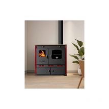 Prometey - Stufa a Legna Cucina con piano in Ghisa Perfect Lux Eco - 7.38 kw eek a+