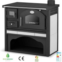 Stufa a Legna Cucina Zvezda gfs Ceramic - 6 kw