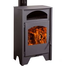 Panadero - stufa a legna eco design toulouse 7'4 kw premium juan