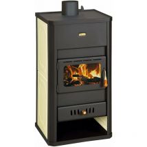 Prity - Stufa a legna per impianto di riscaldamento centralizzato. Peccato S3W13. 13 + 5kw Potenza di riscaldamento