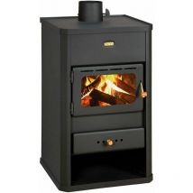 Prity - Stufa a legna Camino multicombustibile Bruciatore a legna S1 - 10 kw