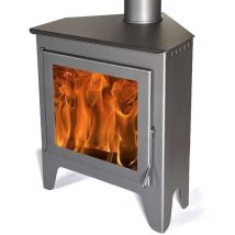 Juan Panadero - stufa a legna R6 - 11 kw - gris antracita