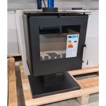 Stufa a Legna Verso Rheia P - Potenza 5 kW, Riscaldamento Efficiente ed Elegante Design per la Tua Casa