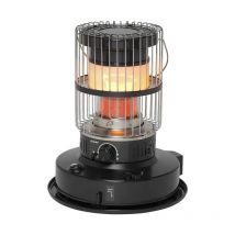 KR-47 stufa Stufa a Combustibile Meccanica Portatile Eccellenza Giapponese Nessuna installazione necessaria Black-47 170m3 - Toyotomi