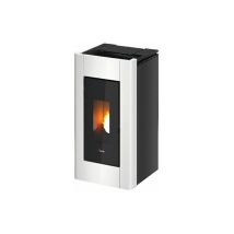 Cadel - Stufa a Pellet Canalizzata Prince3 Plus 11KW ad Aria Bianco - 7019543