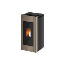Cadel - Stufa a Pellet Canalizzata Prince3 Plus 11KW ad Aria Light Bronze - 7019543