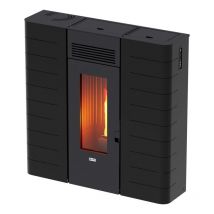 Canadian Stove - stufa a pellet slim canalizzata 'slim 12c' nero 11,14 kw