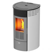 Canadian Stove - stufa a pellet 'columbia 8' bianco 6,3 kw