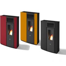 Eva Calor - Perla Stufa a pellet slim 7,5 kW - - Ambra - Ambra