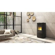 Edilkamin - Stufa a pellet grigio scuro - klik 8kW
