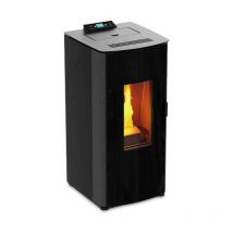 Foco - Stufa a Pellet Idro Traditional Hydro Double Door 17 Cl. Energetica a++ - Elevatissima Efficienza e Design Accattivante