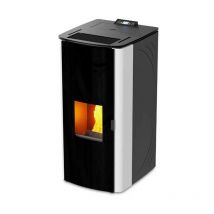 Foco - Stufa a Pellet Idro Traditional Hydro Double Door 24 Cl. Energetica a++ - Elevatissima Efficienza e Design Accattivante