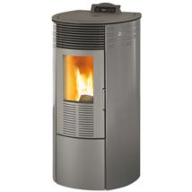 King - Stufa pellet kw10,1 12 round antracite