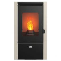 Canadian Stove - stufa a pellet 'nevada 7' bianco 6,2 kw