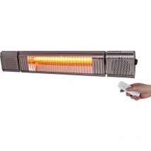 Maxxgarden - Chauffage de terrasse 2000W - 3 réglages de chaleur - Télécommande incluse