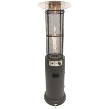 Chauffage radiant pour le patio - Chauffage de patio moderne avec couverture - Chauffage de patio de véranda pour l'extérieur - 11.000W - Maxxgarden