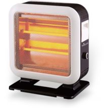 Niklas - Stufa al quarzo elettrica 1600w con base estensibile anti ribaltamento Double Face
