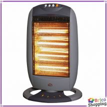 Stufa alogena oscillante regolabile potenza 1600w altezza 62 cm