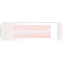 Mo-el - Stufa Elettrica ad Infrarossi 93x25x7,5 cm da Parete 2400W Moel Aaren Bianco