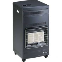 Stufa gas gpl infrarossi euro 92t Sicar grigio ventilata watt 4200 cm 42x45 h.cm 77,5 Sicar